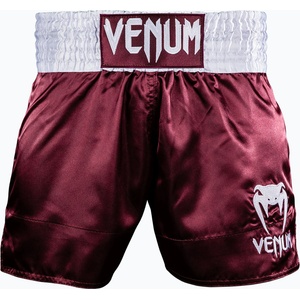 Venum Мъжки тренировъчни шорти Venum Classic Muay Thai burgundy