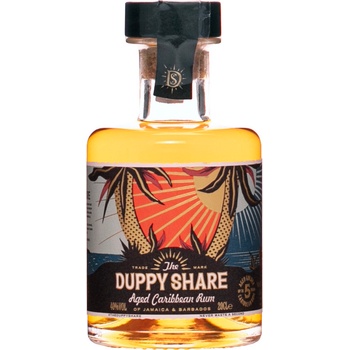 The Duppy Share Aged Caribbean Rum 40% 0,2 l (čistá fľaša)