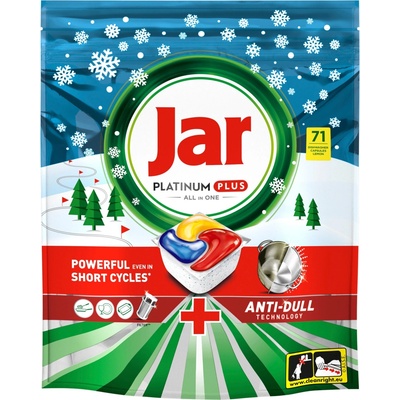 Jar Platinum Plus All In1 kapsle do myčky Lemon 71 ks – Hledejceny.cz