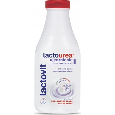 Lactovit LactoUrea Firming gél do kúpeľa pre veľmi suchú pokožku 500 ml
