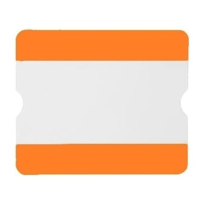 Samolepicí vyznačovací kapsy WT-5118, A5 otevřená – PVC, oranžová, 216×231 mm, balení 10 ks