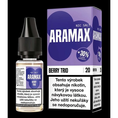 Aramax Salt Berry Trio 10 ml 20 mg – Zboží Dáma