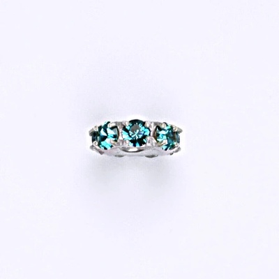 Čištín Korálek 36935748 Stříbrný se swarovski krystal blue zirkon P 1371