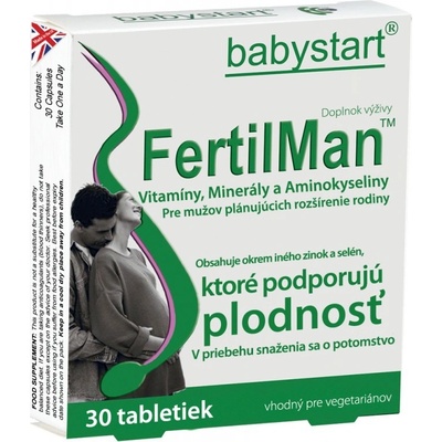 FertilMan Vitamíny pre mužov s L-taurinem 30 tabliet