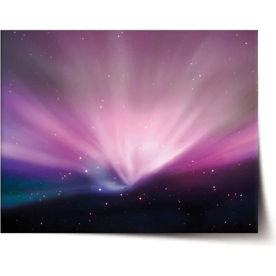 Sablio Plagát Fialová žiara - 90x60 cm