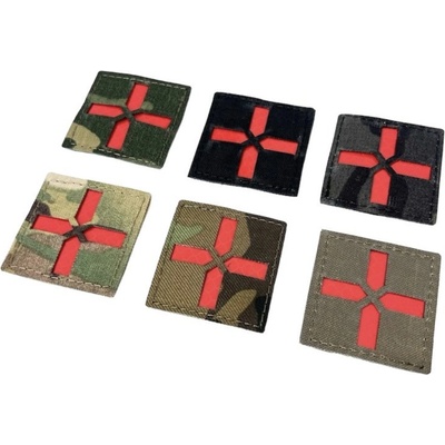 CUSTOM GEAR reflexní velcro nášivka MEDIC REFLECTIVE PATCH - Různé barvy Barva: vz.95