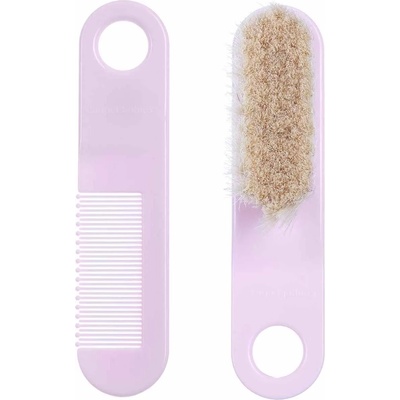 Canpol Комплект за коса Canpol - От мек естествен косъм, светлорозов (2/424_pin1)