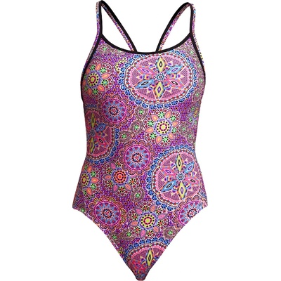 Funkita Дамски бански костюм Funkita Women's Diamond Back One Piece Swimsuit - Love Lacy - размер 40 (EU) (150-5659-1515)