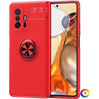 Xiaomi Mi 11T Удароустойчив Ring Holder Калъф и Протектор