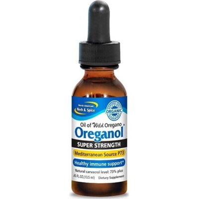 North American Herb & Spice Oregánové kvapky P73 Super Strength 13,5 ml