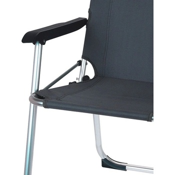 ProGarden Židle campingová REDCLIFFS šedá