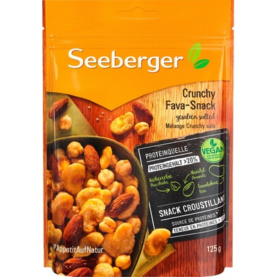 Seeberger Crunchy Fava Snacks 125 g