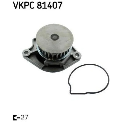 Vodní čerpadlo, chlazení motoru SKF VKPC 81407 SK VKPC81407