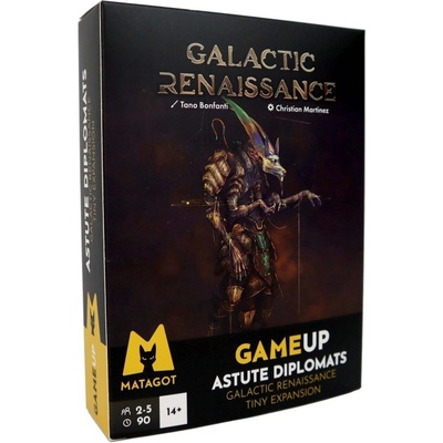 Matagot Galactic Renaissance: Astute Diplomats Game Up