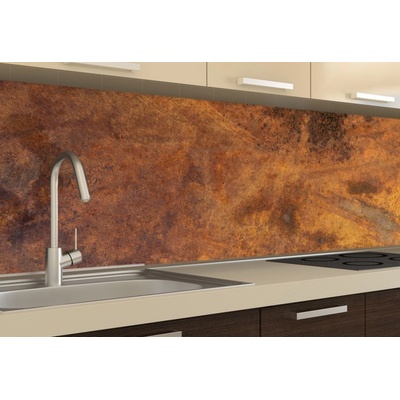 DIMEX KI-180-105 Fototapeta do kuchyně Poškrábaná měď rozměry 180 x 60 cm – Zbozi.Blesk.cz