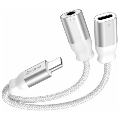 Swissten 0,12 m biely 73502304