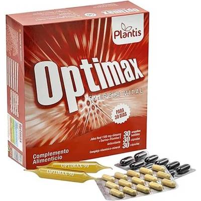 Artesania Agricola Plantis Optimax Energia Vital, 30 ампули + 60 капсули, Artesania Agricola (036572 (125020) AA)