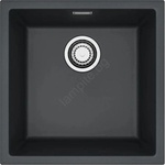 Alveus 1150048 - Кухненска мивка OMNI 45x45 cm гранит/черен (AV0071) Мивка за вграждане