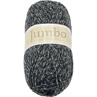 BELLATEX sro Priadza Jumbo 100g - 901 + 906 čierny melír