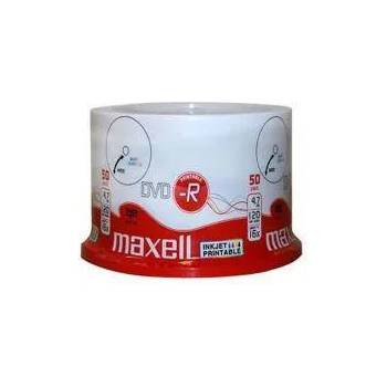 Maxell DVD-R 4.7Gb PRINTABLE MAXELL 50 бр. shrink wrapped, ML-DDVD-R-50PR