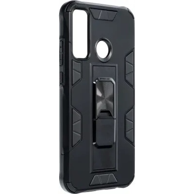 Huawei Силиконов калъф кейс DEFENDER противоударен за Huawei P40 Lite E, черен