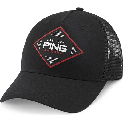 Ping Diamond Trucker Cap black