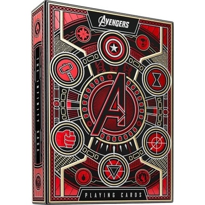 Hrací karty Avengers Red