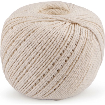 Bavlněná příze macrame Ø2 mm rozčesávací Varianta: 2 režná světlá, Balení: 1 ks 59025/151191/272310