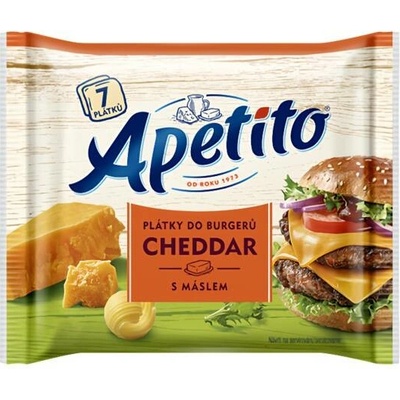 Apetito Cheddar plátky do burgerů 130 g