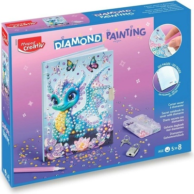 Sada Maped Creativ Diamond Painting Tajný deníček