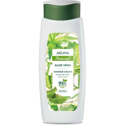AROMA Душ крем AROMA NATURAL Алое Вера 400 ml (a-2030-001138_7)