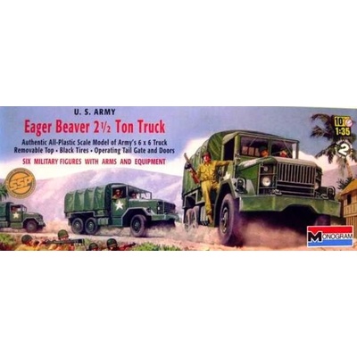 Revell Monogram Eager Beaver 2 Ton Truck 85 1:2 64571:35