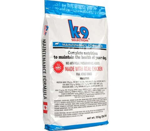 K-9 Selection Maintenance Formula 12 kg