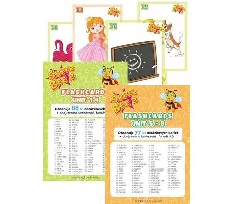 Super Bee 2 Flashcards 1. a 2. časť