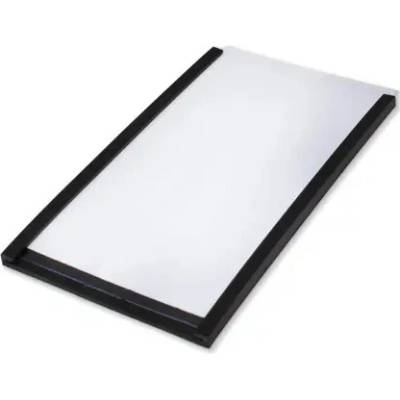 Magnetický držák regálových štítků, typ C – 50×80 mm, balení 100 ks