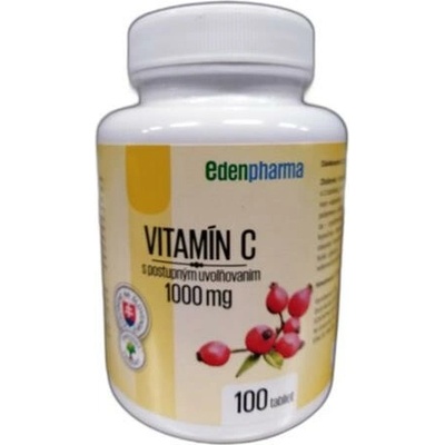 EDENPharma VITAMIN C 1000 mg postupným uvolňováním 100 tablet