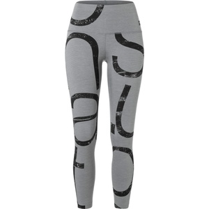 super. natural Дамски клин super. natural Women's Capital Logo Tights Leggings - Cashmere Grey Melange / Jet Black - размер XS (111-1939-0111)