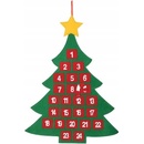 Guirma Adventní kalendář stromeček 70 x 55 cm