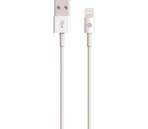 Devia EC080 datový kabel USB-LIGHTNING, 2,1A, 2m, bílý