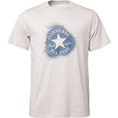 Converse CHUCK DISTORT SPRAY PAINT TEE pánské tričko šedá