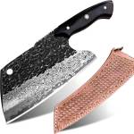 HARAHU Дамаски кухненски сатър harahu hi-26690 - Черен kp26690