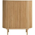 Unique Furniture Шкаф от дъб в естествен цвят 110x125 cm Carno - Unique Furniture (46040200)