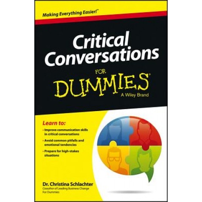 Critical Conversations For Dummies | Christina Tangora Schlachter