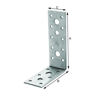 SIMPSON úhel. spojka AG 40314-B žár. pozink., s certifikátem