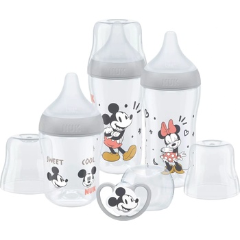 Nuk Стартов комплект от 4 части Nuk Perfect Match - Temperature Control, Mickey (10225330)