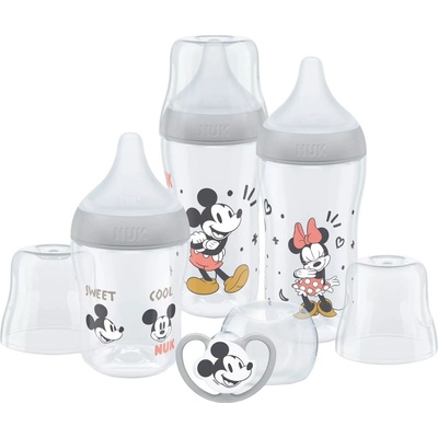 Nuk Стартов комплект от 4 части Nuk Perfect Match - Temperature Control, Mickey (10225330)