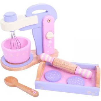 Bigjigs Toys - Дървен миксер - сладки бонбони (BJ396)