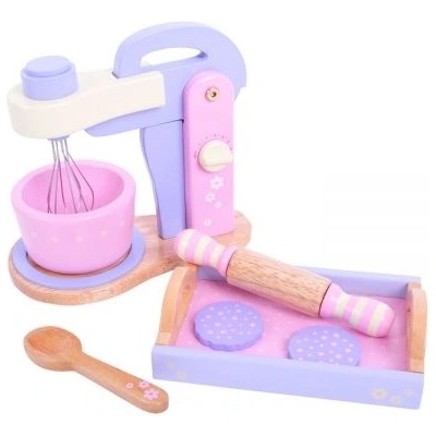 Bigjigs Toys - Дървен миксер - сладки бонбони (BJ396)