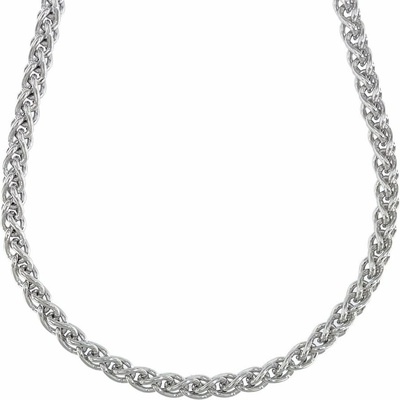 InfinitySilver Strieborný náhrdelník spiga 139012050