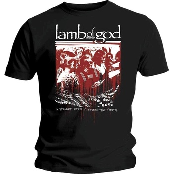 Lamb Of God Риза Enough is Enough Unisex Black M (LAMBTS05MB02)